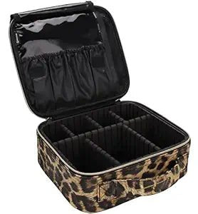 Jioney - Leopard Print Cosmetic Case