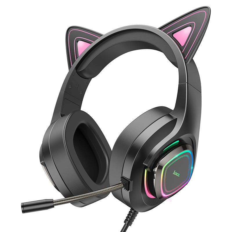 Hoco - Luminous Cat Gaming Headphone (W107)